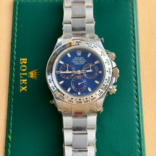 Rolex Cosmograph Daytona 116506 Refined Blue Dial V2 40mm