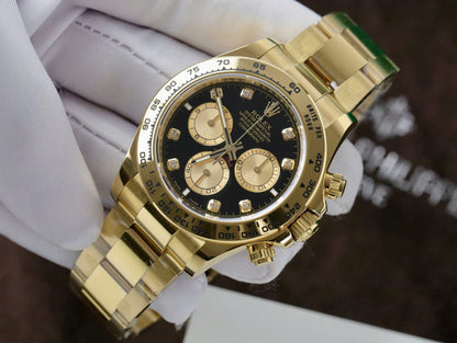 Rolex Cosmograph Daytona 116508 Black Dial Best Replica Watch 40mm Clonne