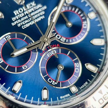 Rolex Daytona 116509 Replica Watch Blue Dial Clean Factory 40mm