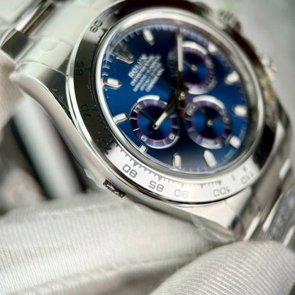 Rolex Daytona 116509 Replica Watch Blue Dial Clean Factory 40mm