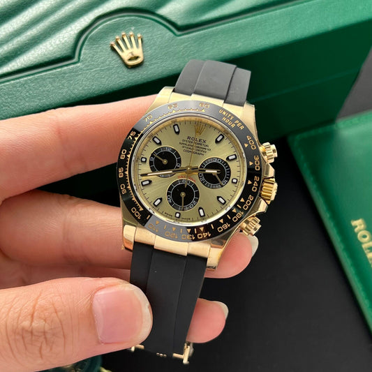 Rolex Replica Watch Cosmograph Daytona 116518LN Dial Yellow BT Factory 40mm