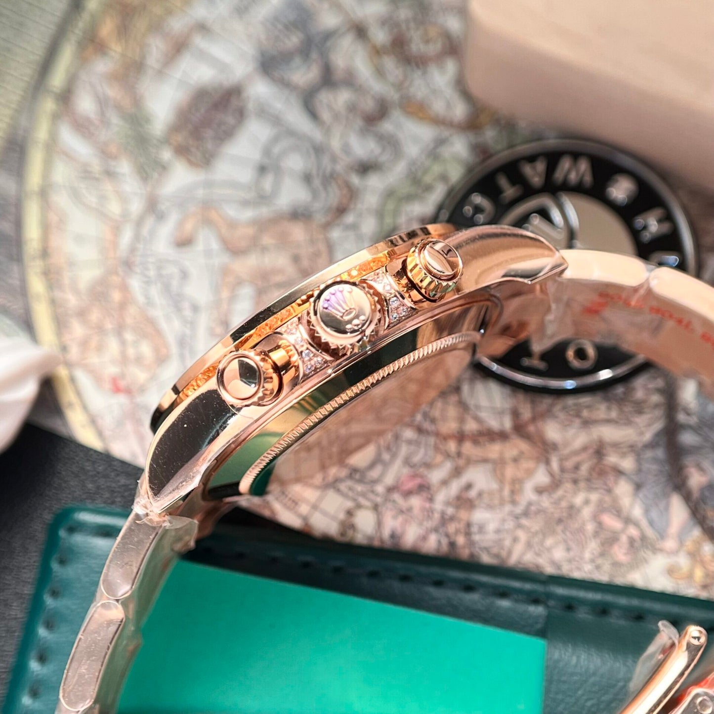 Rolex Best Replica Watch Cosmograph Daytona 116595RBOW Black Dial Noob Factory 40mm