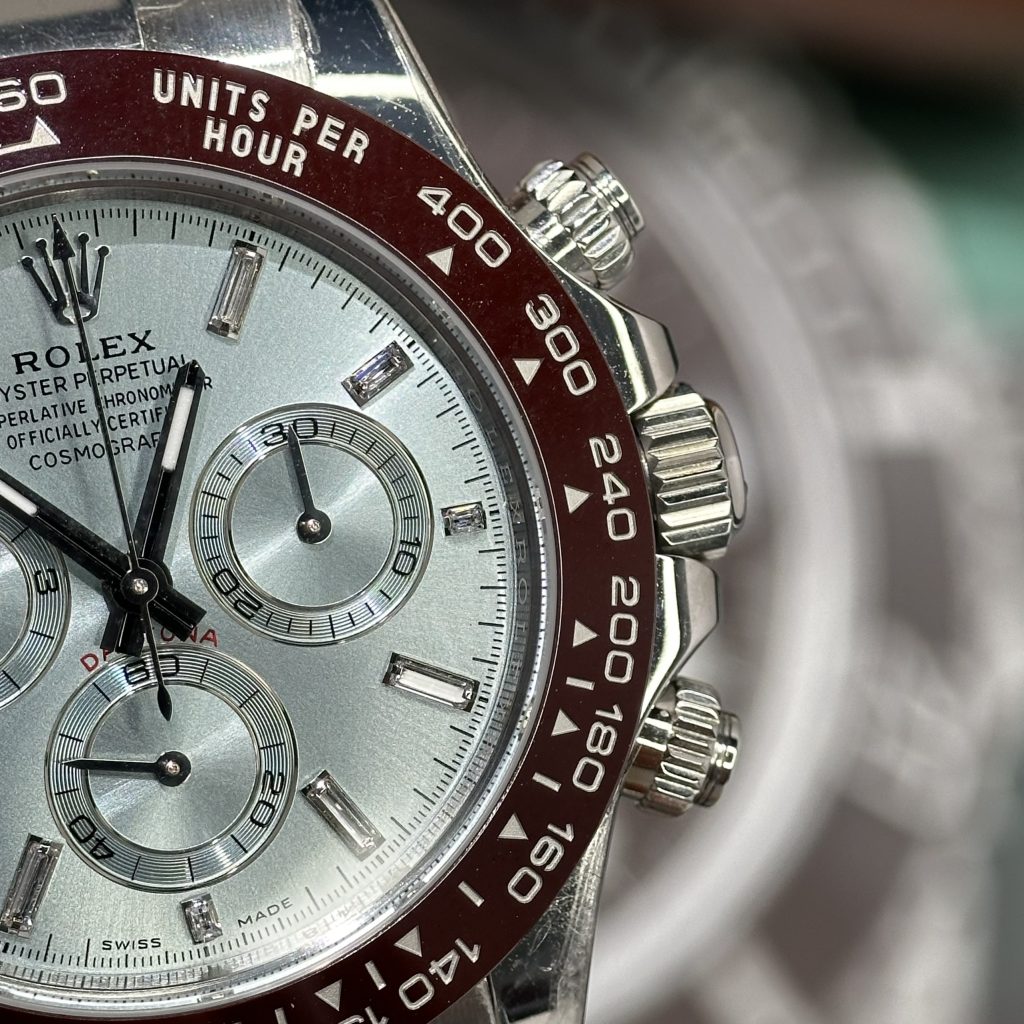 Rolex Cosmograph Daytona 126503 Replica Watches Ice Blue Dial BT Factory 40mm