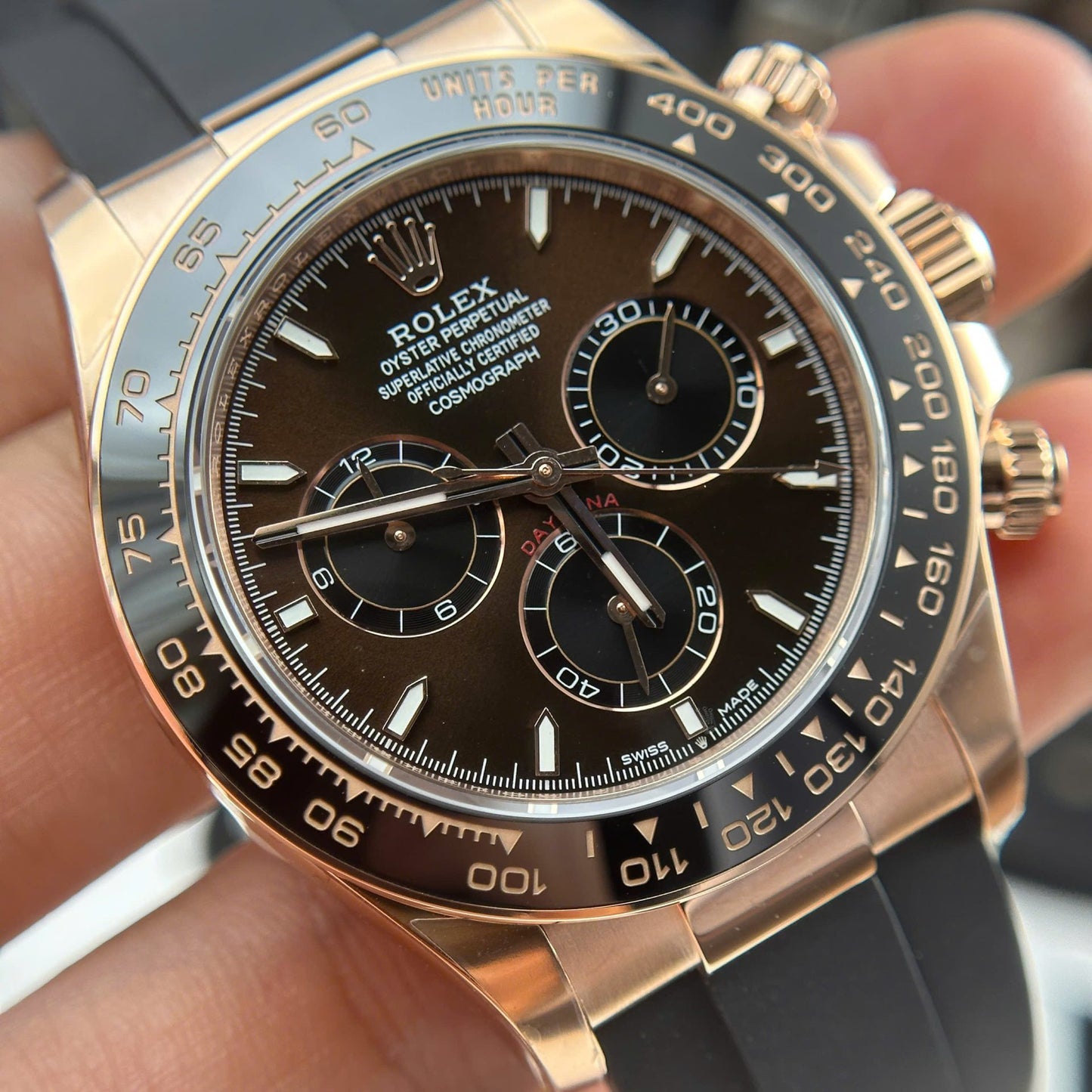 Rolex Cosmograph Daytona 126515  Chocolate Dial  THB Factory 40mm