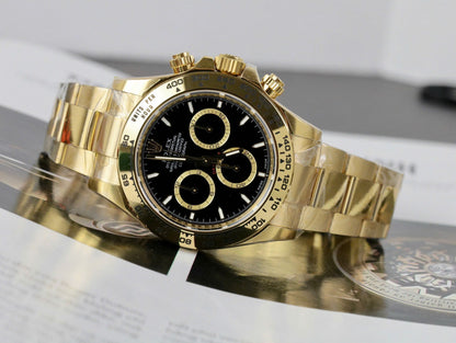Rolex Cosmograph Daytona M126508 Black Dial 40mm Clone