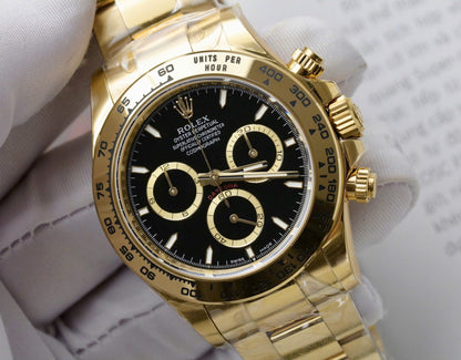 Rolex Cosmograph Daytona M126508 Black Dial 40mm Clone