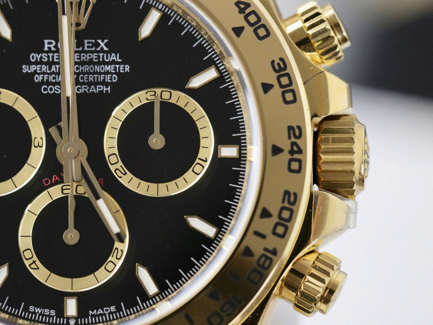 Rolex Cosmograph Daytona M126508 Black Dial 40mm Clone