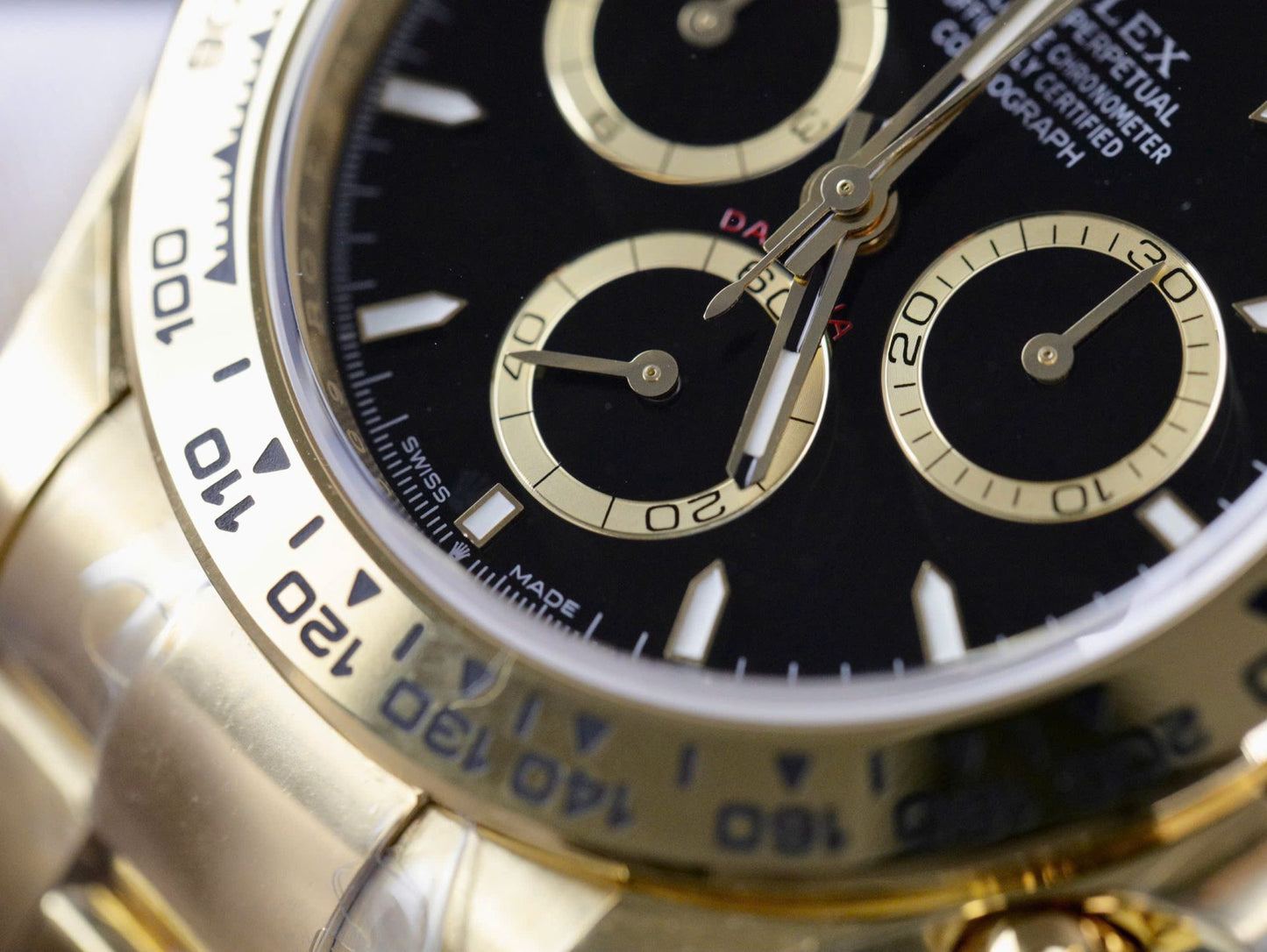 Rolex Cosmograph Daytona M126508 Black Dial 40mm Clone