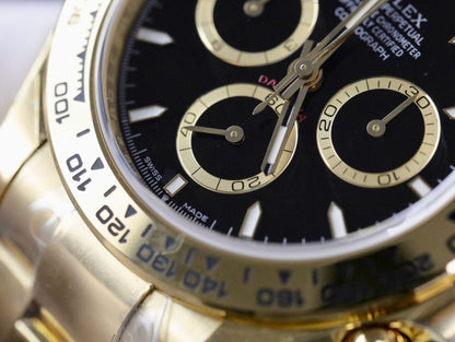 Rolex Cosmograph Daytona M126508 Black Dial 40mm Clone