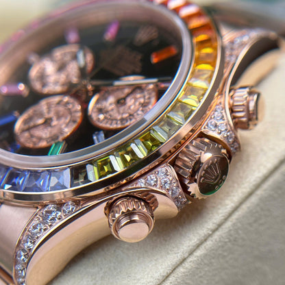 Rolex Cosmograph Daytona Rainbow 116595 Best Replica Watch BT Factory 40mm