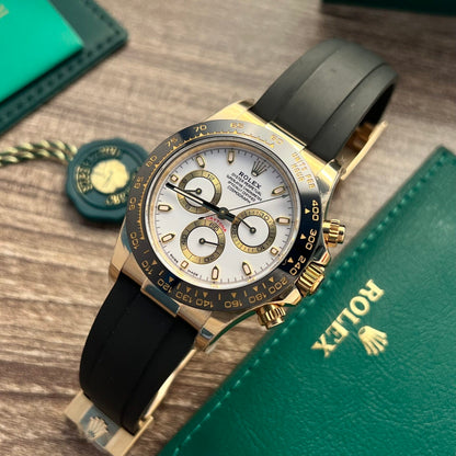 Rolex Cosmograph Daytona Replica Watch White Dial BT Factory 40mm