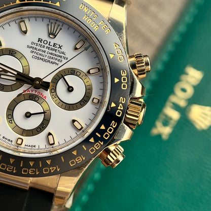 Rolex Cosmograph Daytona Replica Watch White Dial BT Factory 40mm
