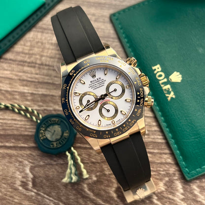 Rolex Cosmograph Daytona Replica Watch White Dial BT Factory 40mm