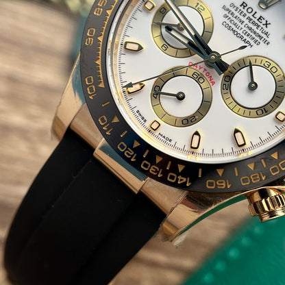 Rolex Cosmograph Daytona Replica Watch White Dial BT Factory 40mm
