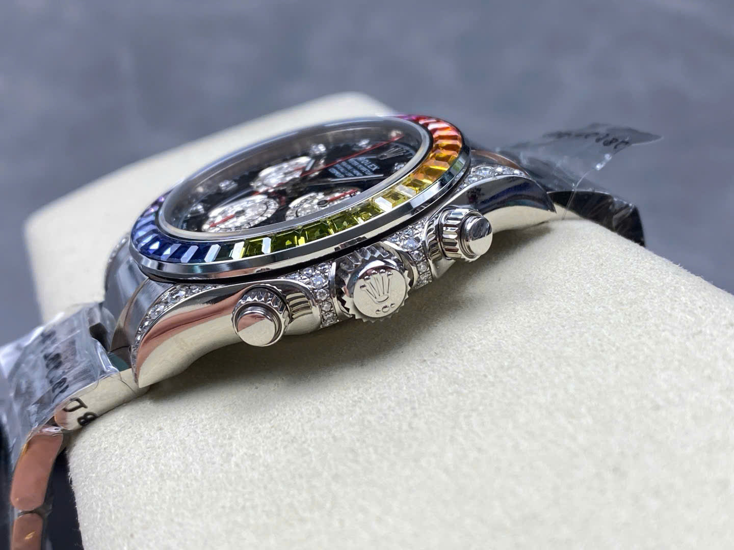 Rolex Cosmograph Rainbow Replica Noob Factory 40mm