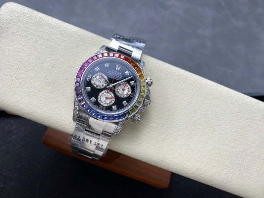 Rolex Cosmograph Rainbow Replica Noob Factory 40mm