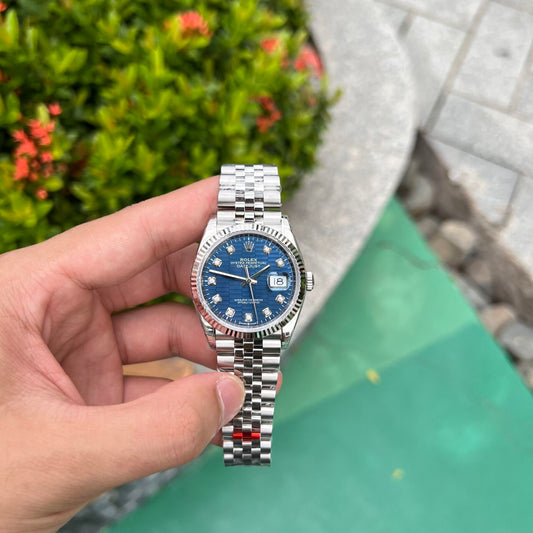 Rolex DateJust 126234 Watch Blue Dial VS Factory 36mm