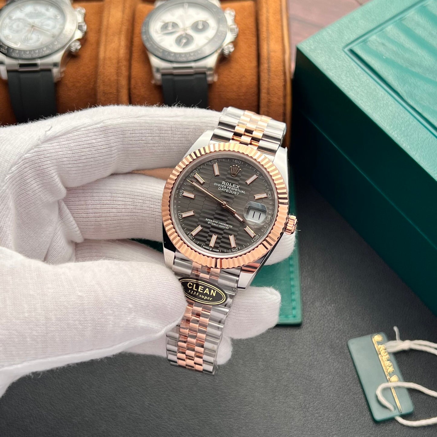 Rolex DateJust 126331 Replica Watch Demi Grey Dial Clean Factory 41mm