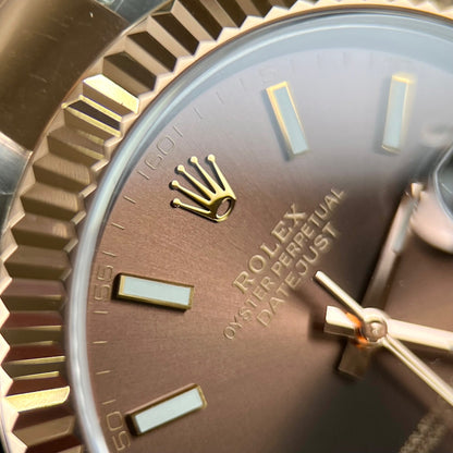 Rolex Replica Watch DateJust 126331 Chocolate Dial Oyster Strap Clean Factory 41mm