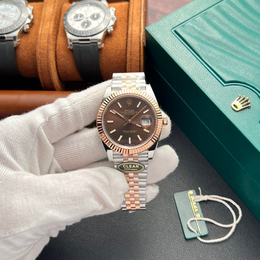 Rolex Replica Watch DateJust 126331 Dial Chocolate Clean Factory 41mm