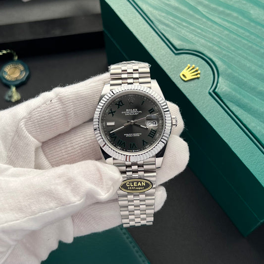 Rolex DateJust 126334 Replica – Wimbledon Dial | Clean Factory | 41mm