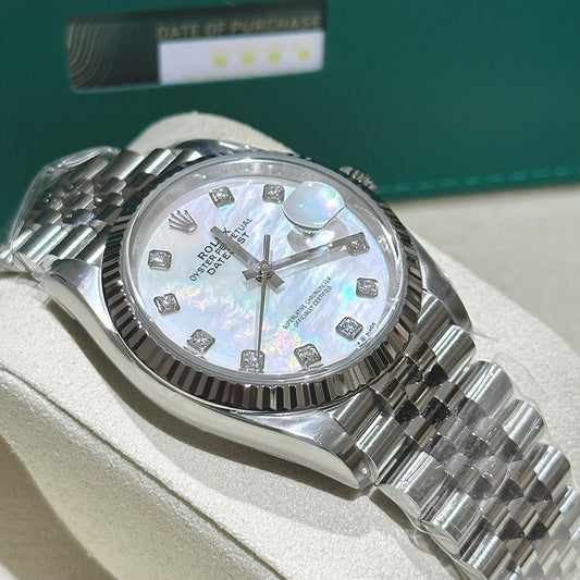Rolex Replica  DateJust 126334 Mother Of Pearl Clean Factory 41mm