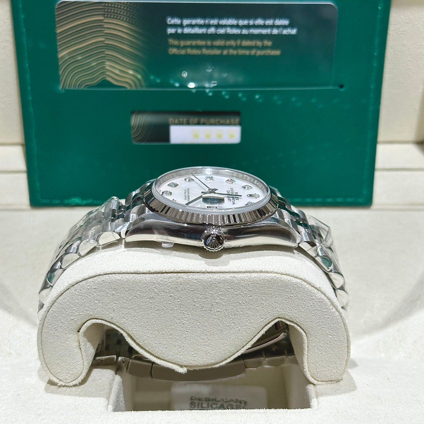 Rolex Replica  DateJust 126334 Mother Of Pearl Clean Factory 41mm
