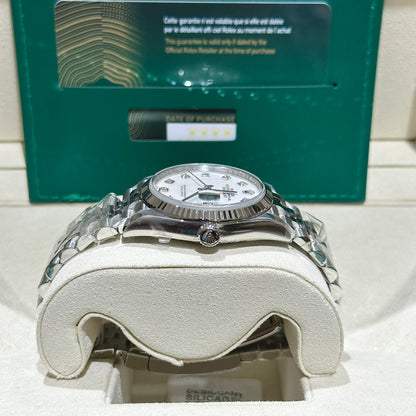 Rolex Replica  DateJust 126334 Mother Of Pearl Clean Factory 41mm