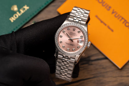 Rolex Watch DateJust 278273 Pink Dial Jubilee Strap 31mm Clone