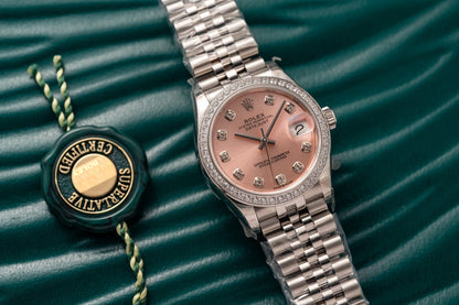 Rolex Watch DateJust 278273 Pink Dial Jubilee Strap 31mm Clone