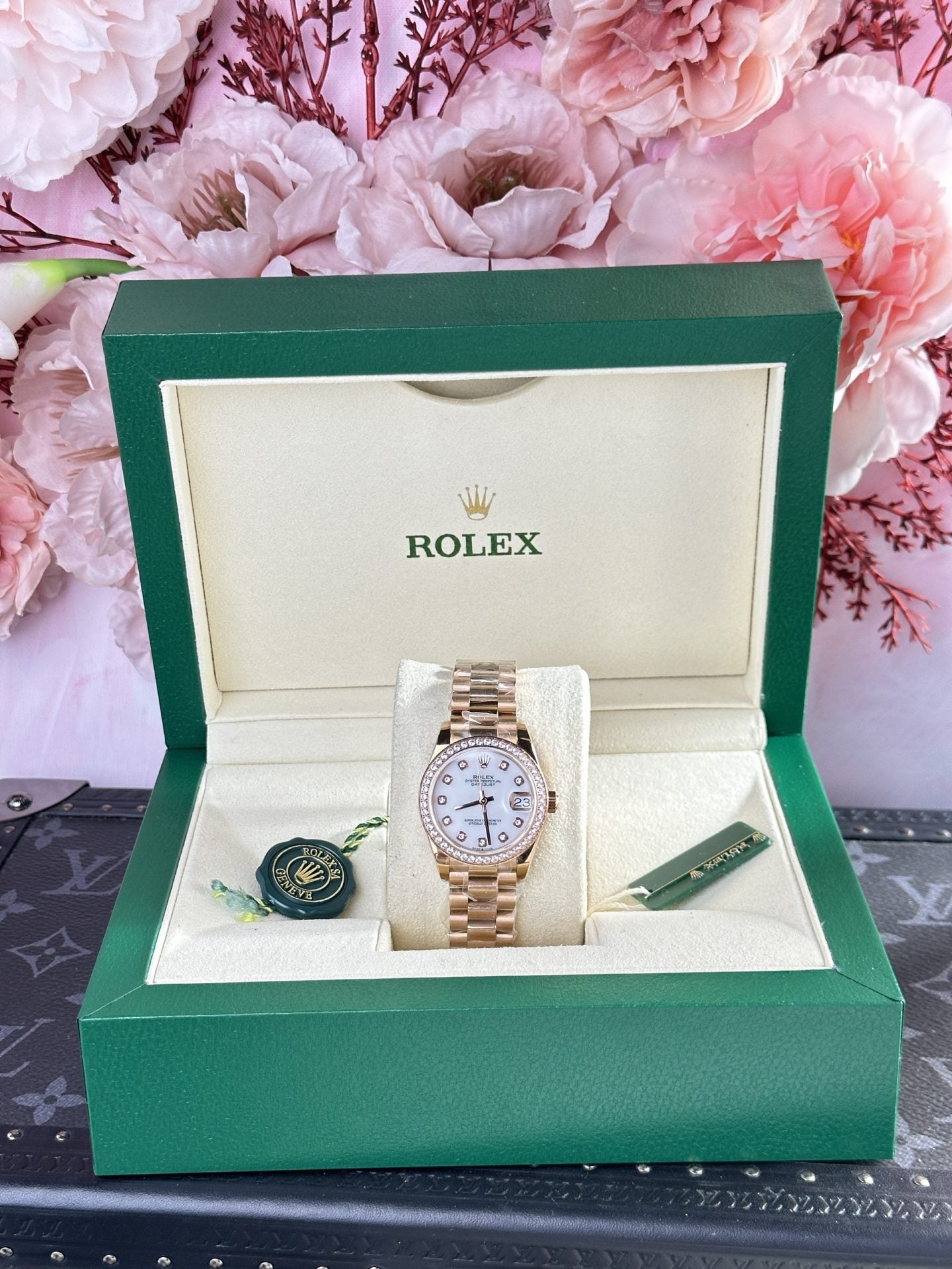 Rolex DateJust 278285 Replica Watch Mother Of Pearl Dial 31mm Clone