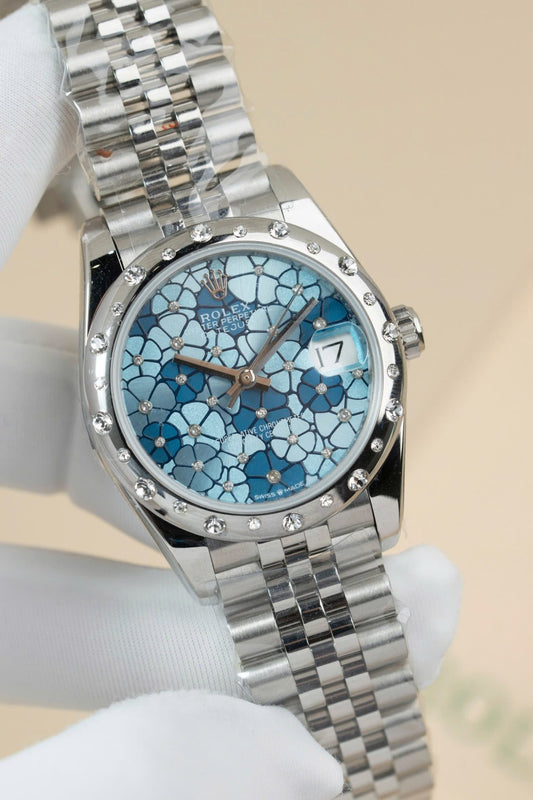 Rolex Replica Watches DateJust Lady 278344 Flower Dial 31mm Clone
