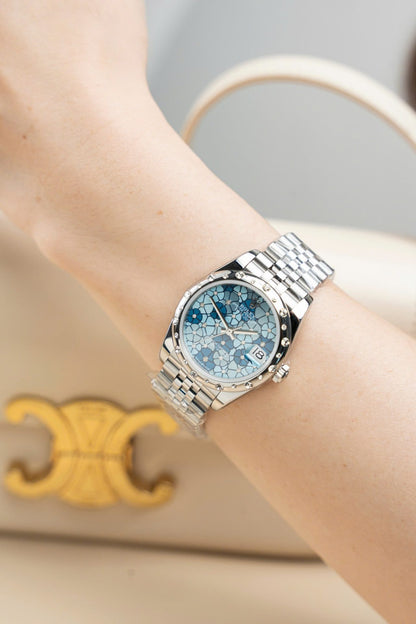 Rolex Replica Watches DateJust Lady 278344 Flower Dial 31mm Clone