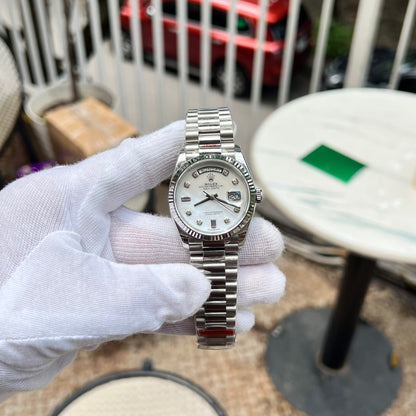 Rolex Day-Date Mother Of Pearl Best Replica Watch EW Factory 36mm