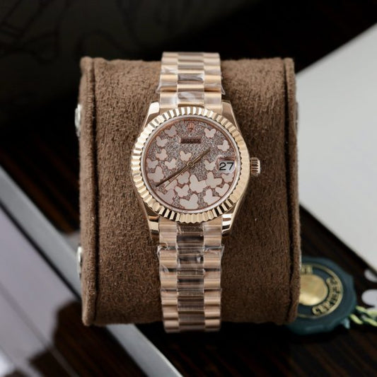 Rolex Replica Watch DateJust 278275 Womens Butterfly Dial 31mm Clone