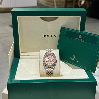 Rolex DateJust Women’s High Quality Fake Watch Sunburt Dial Jubilee Strap 31mm Ckibw