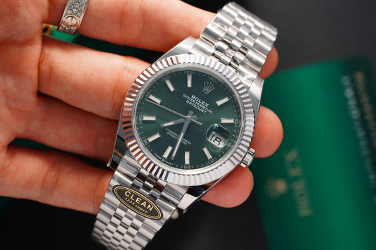 Rolex Datejust 126334 Replica Watch Green Dial Clean Factory 41mm
