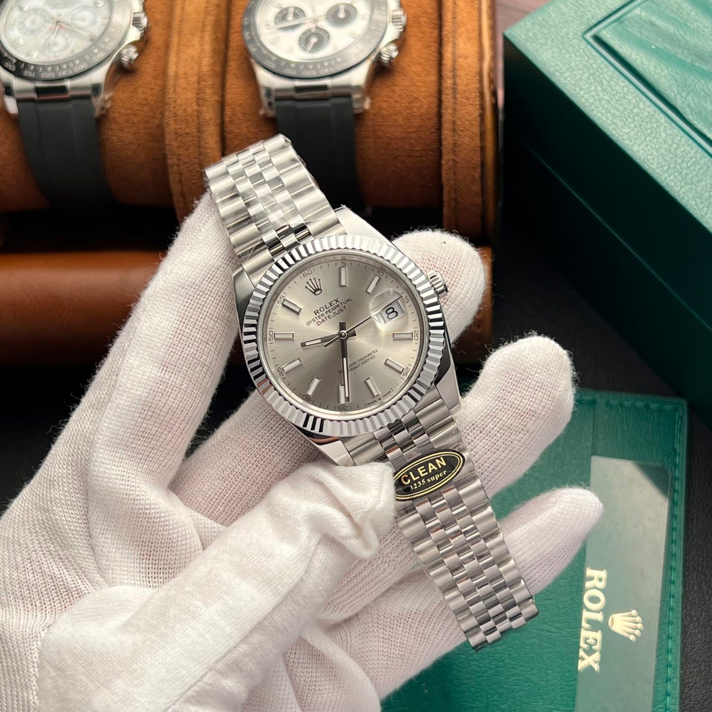 Rolex Datejust 126334 Replica Watch Siver Dial Clean Factory 41mm