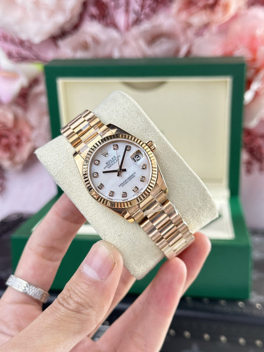 Rolex DateJust 278275 Replica Watches Mother Of Pearl Dial 31mm Clone