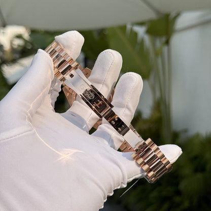 Rolex Replica Watch Day-Date 228235 Gold Wrapped Chocolate Dial GM Factory 40mm