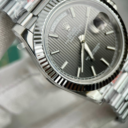 Rolex Day-Date 228236 Replica Watch Grey Dial GM Factory 40mm