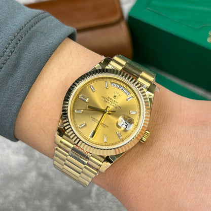 Rolex Day-Date 228238 Replica  President Strap V2 GM Factory 40mm