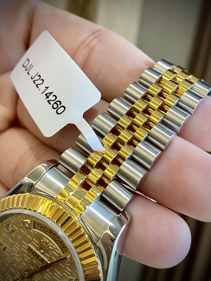 Rolex Day-Date Custom Gold Wrapped 40mm Clone
