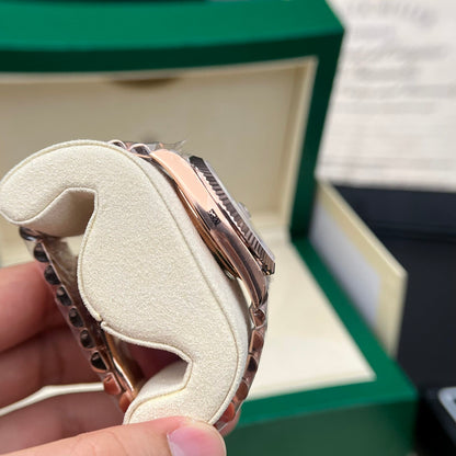 Rolex Day-Date Full Diamond Dial Replica Watch GM Factory 40mm