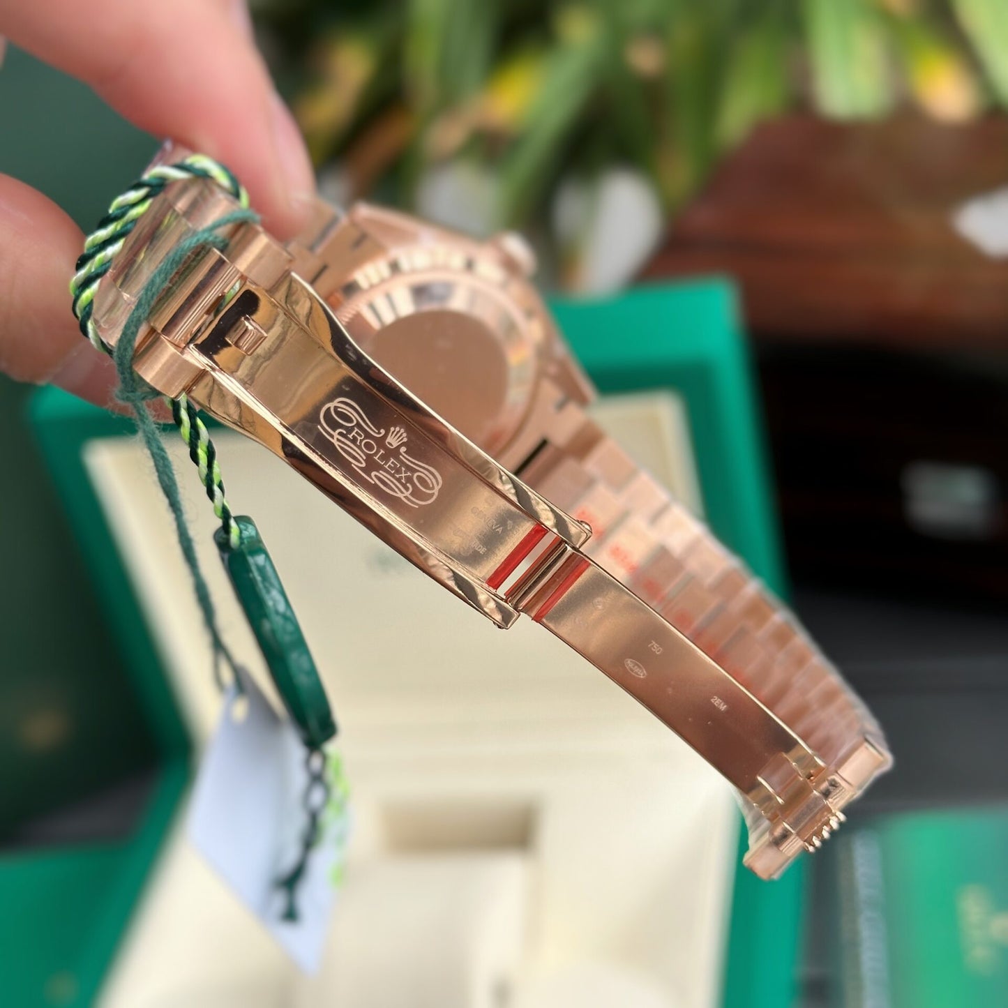 Rolex Day-Date Fake Watch Dial Chocolate EW Factory 36mm