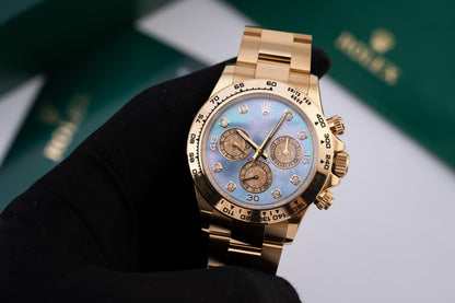 Rolex Daytona 116508 Replica Watch Mother Of Pearl Dial Clean Factory 40mm