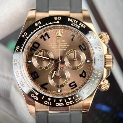 Rolex Daytona 116515LN 18K Rose Gold Wrapped Replica Watch 40mm Clone