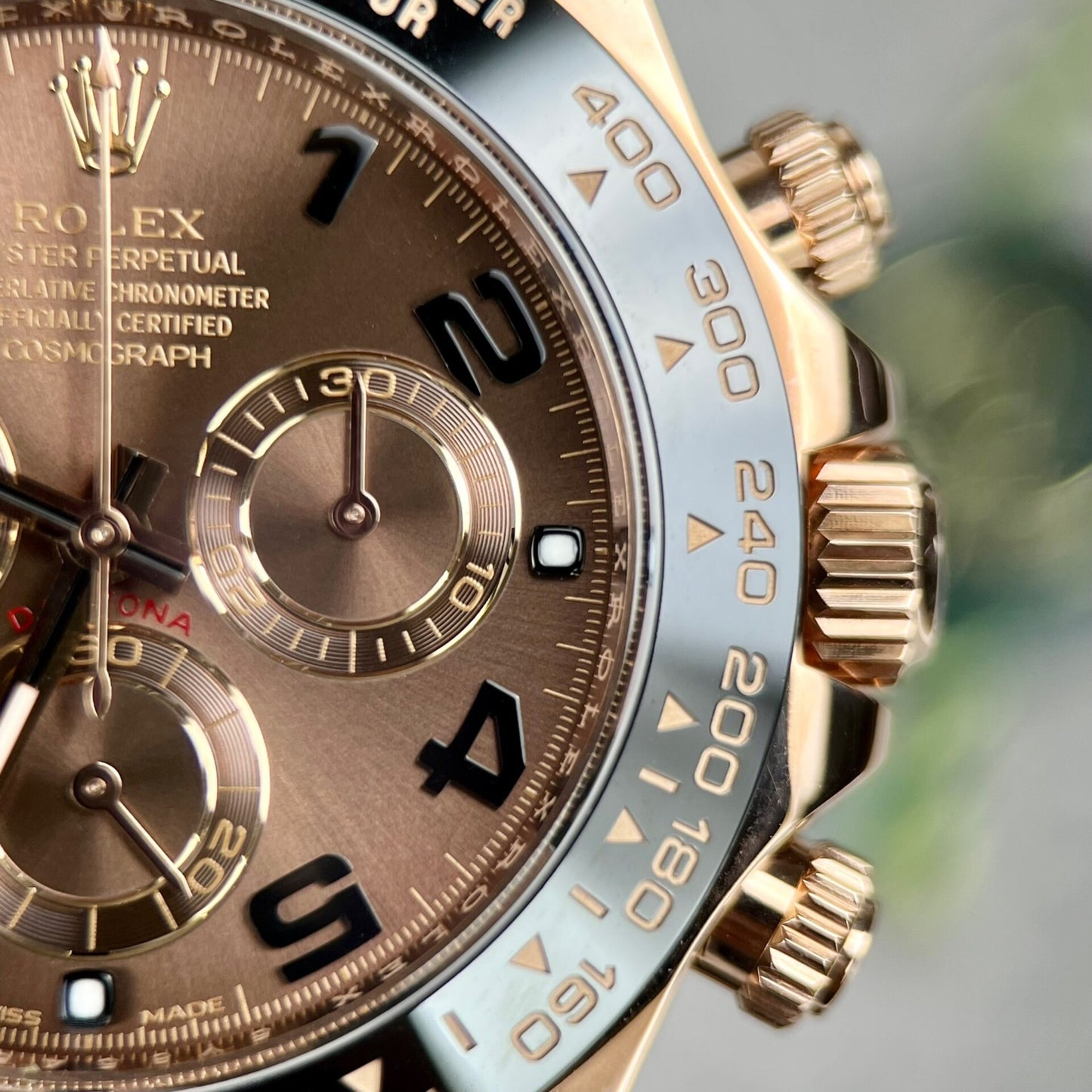 Rolex Daytona 116515LN 18K Rose Gold Wrapped Replica Watch 40mm Clone
