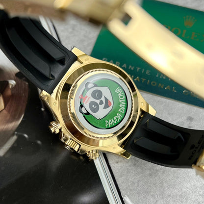 Rolex Daytona 116518LN Replica 11 Watch Yellow Gold Dial BT Factory 40mm