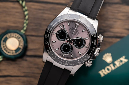 Rolex Daytona 116519LN Gray Dial Oysterflex Strap Clean Factory 40mm
